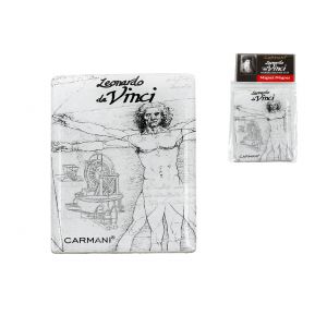 Magnes Carmani 5x7cm L. da Vinci, Człowiek Witruwiański